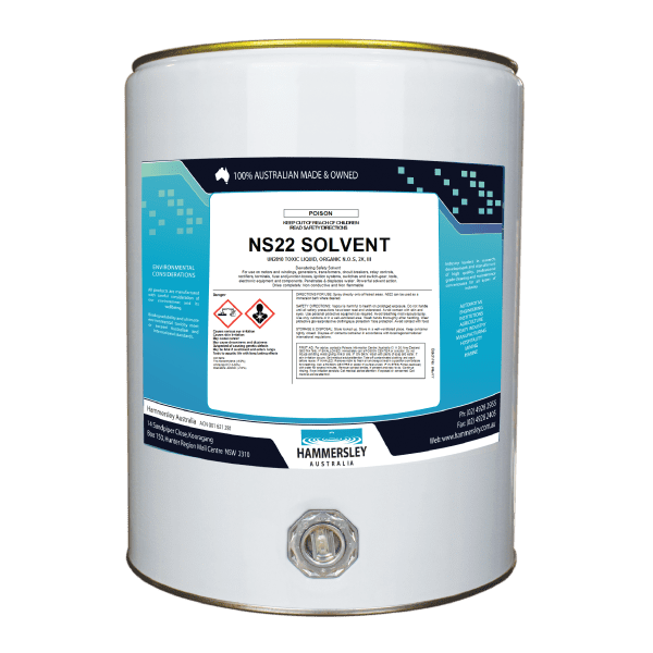 Hammersley NS22 Non Flammable Dewatering Solvent 205L