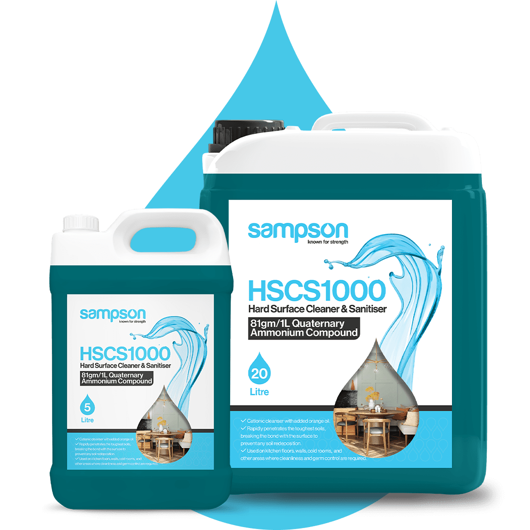 HSCS1000 HARD SURFACE CLEANER AND SANITISER