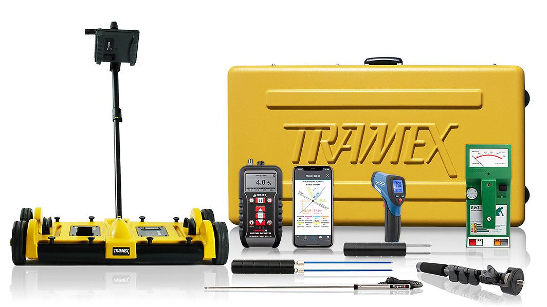 Tramex Roofing Master Kit RMK CMEX5, RWS & Dec Scanner System