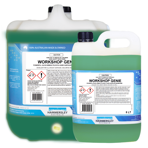 Hammersley Workshop Genie Workshop Degreaser with Citrus 20L
