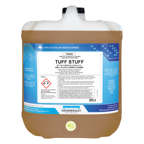 Hammersley Tuff Stuff Grill & Hot Plate Cleaner 5L