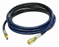 Polivac 7.5m Solution Hose 2500 PSI Quick Connectors