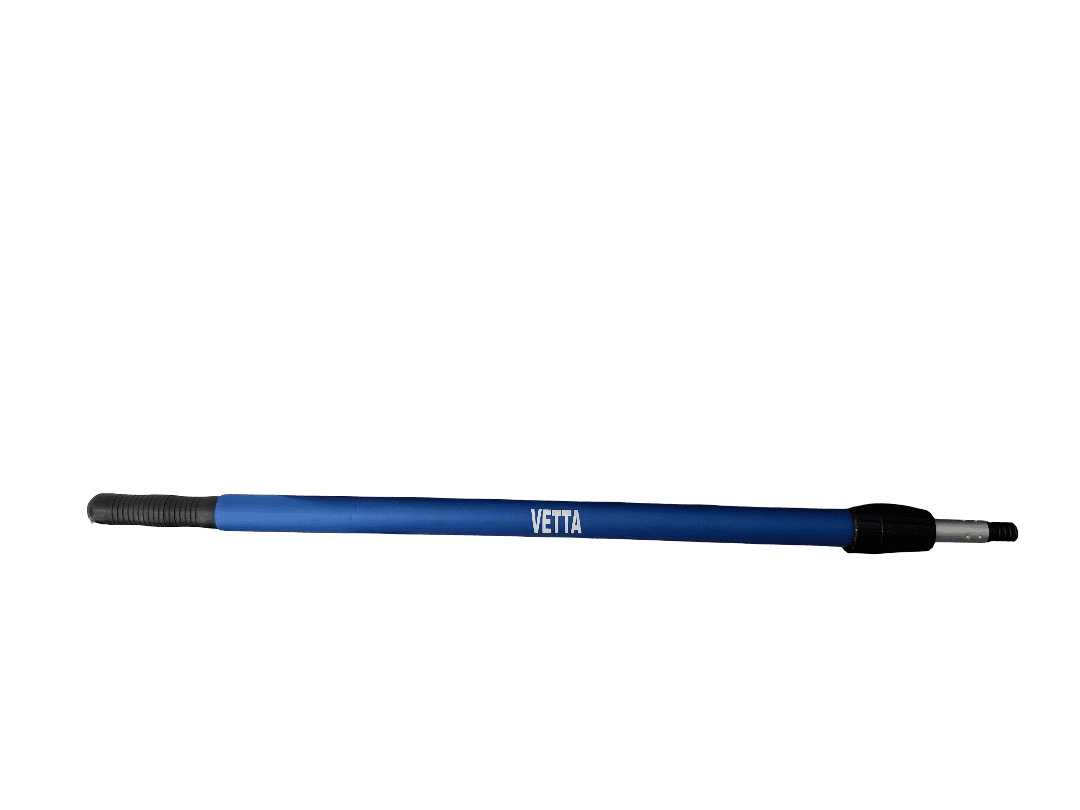 Vetta Heavy-Duty Soft Grip Telescopic Pole â€“ Universal Thread Accessory Compatible