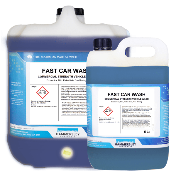 Hammersley Fast Car Wash Vehicle and Equipment Wash 5L