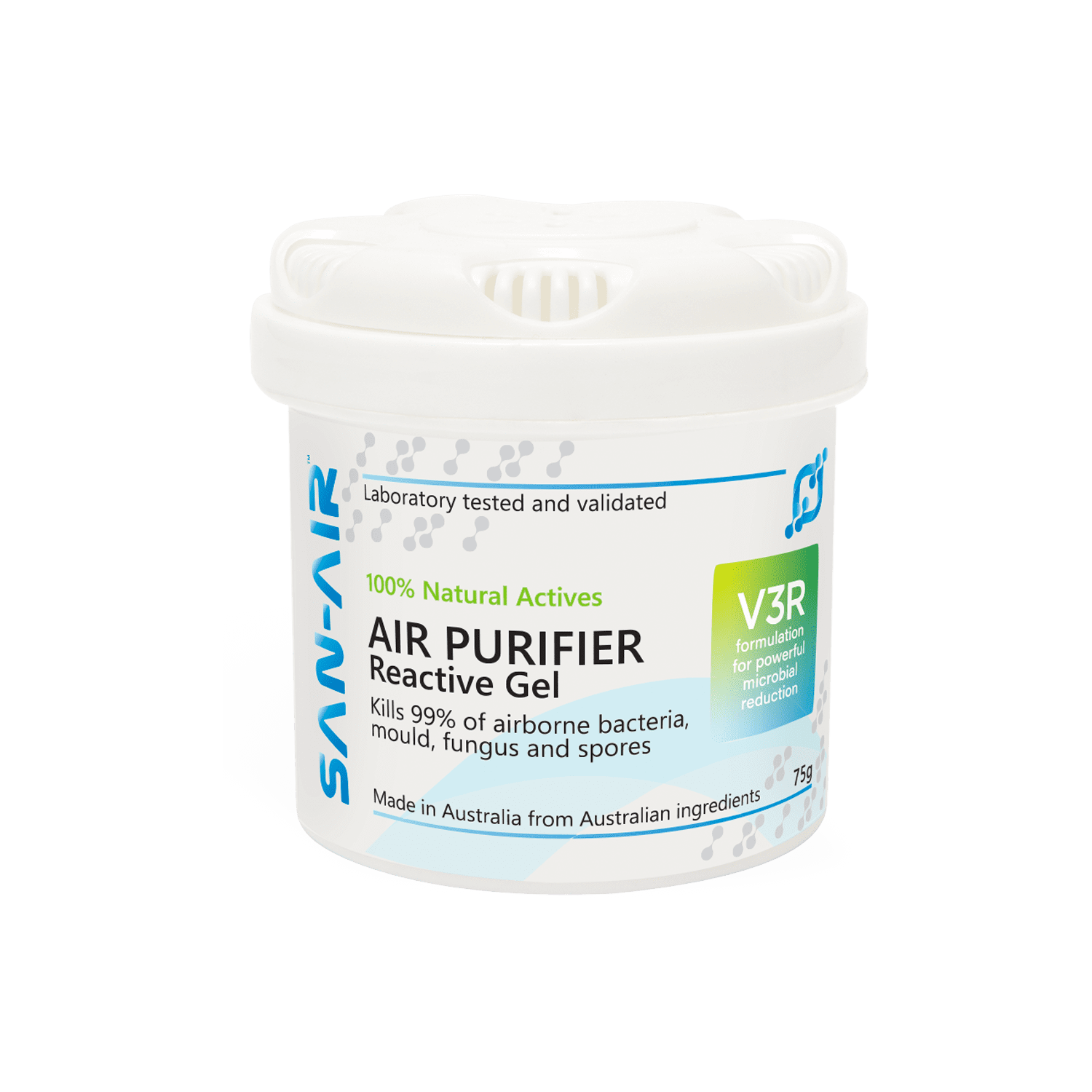 SAN-AIR Air Purifier Gel Diffuser Indoor Air Spaces 75g