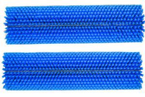 TM3 CRB Replacement Brushes Blue Stiff Brush Set 12 Inch