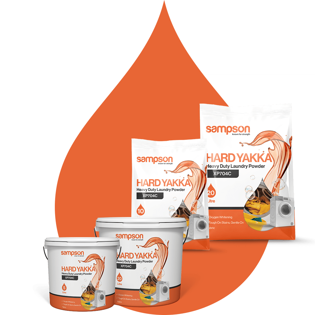 SAMPSON HARD YAKKA HEAVY DUTY LAUNDRY SOAKER XP704C 10KG