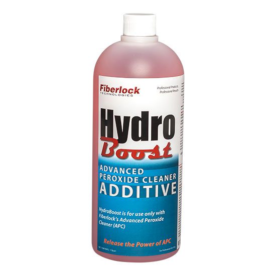 Fiberlock HydroBoost APC Cleaning Additive Quart Carton Peroxide Cleaner Booster