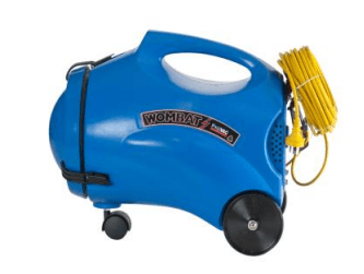 Polivac Wombat Canister Vacuum 1100W 110V 400Hz 8L 2 Stage Motor With Tools