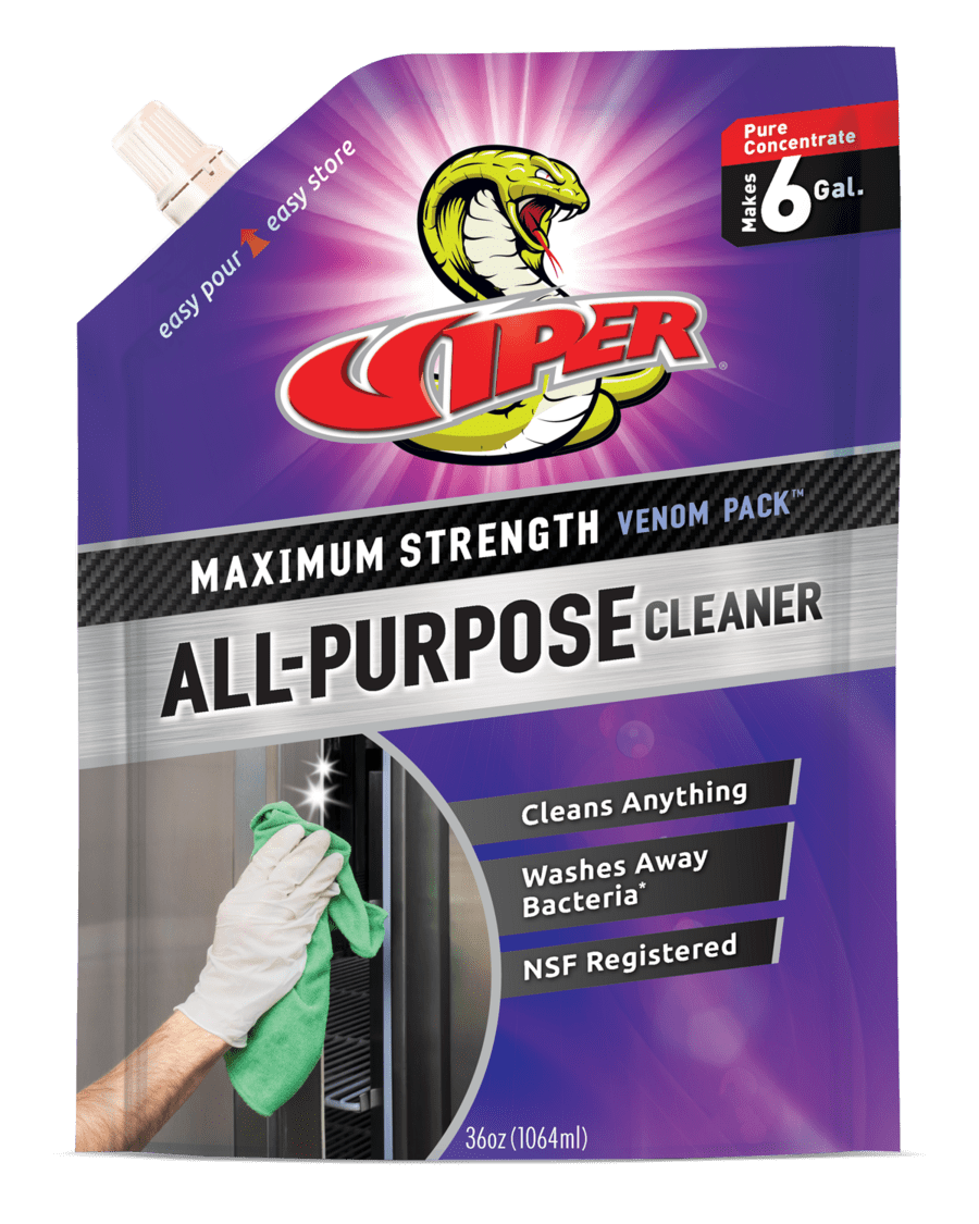 Viper Brightener Cleaner Venom Pack All-Purpose Coil Cleaning 6 Gal 1064ML