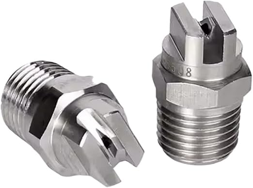Solvion Spray Systems High Velocity Spray Nozzle HVV 9501 SS304 1/4 Inch BSPT Male