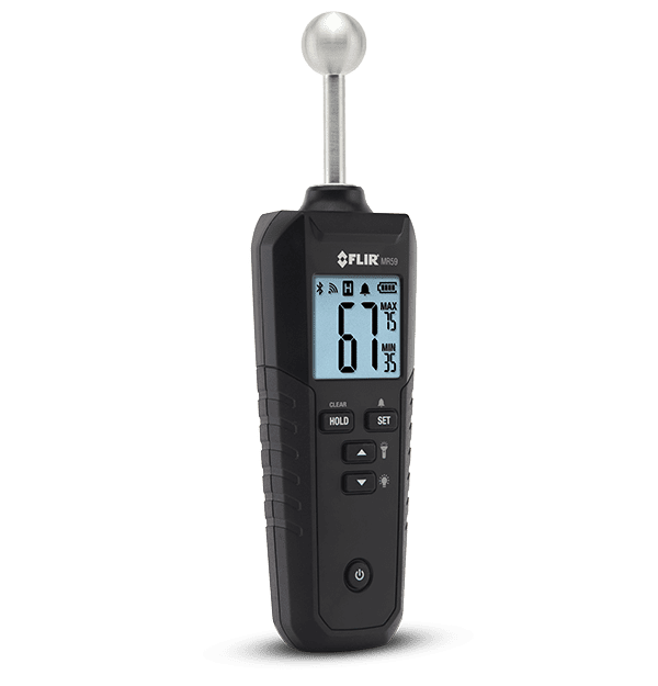 FLIR Pinless Moisture Meter MR59 Bluetooth Wood and Building Materials