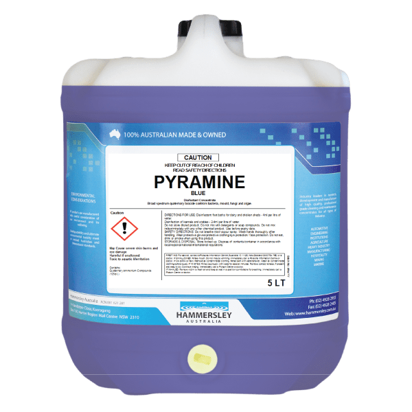 Hammersley Pyramine Blue  Germicidal Concentrate  5LT