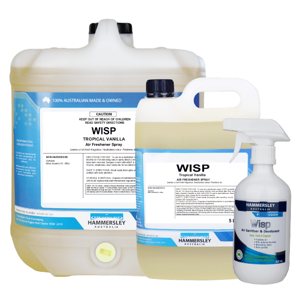 Hammersley Wisp Tropical Vanilla Disinfectant Spray & Deodoriser 205 LT Drum