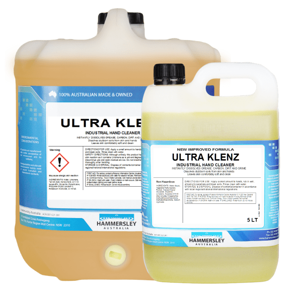 Hammersley UltraKlenz Industrial Hand Cleaning Gel with Bead 20L