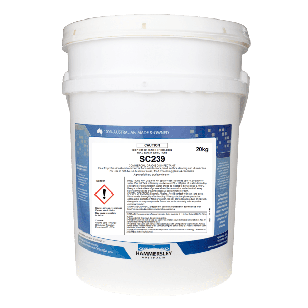 Hammersley SC239 Powder Cleaner & Sanitiser 9KG Bag