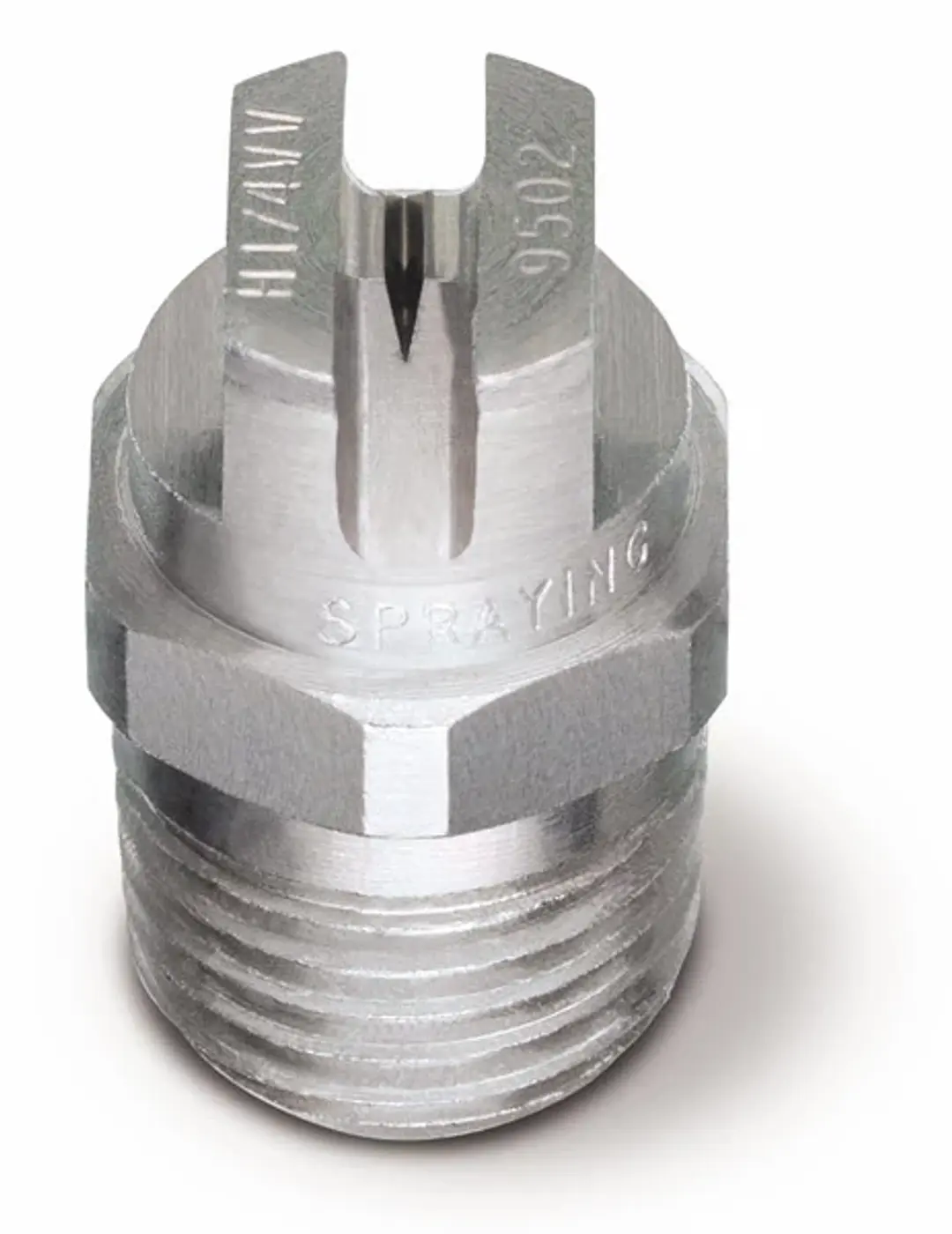 Solvion Spray Systems High Velocity Spray Nozzle HVV 11002 SS304 1/8 Inch BSPT Male