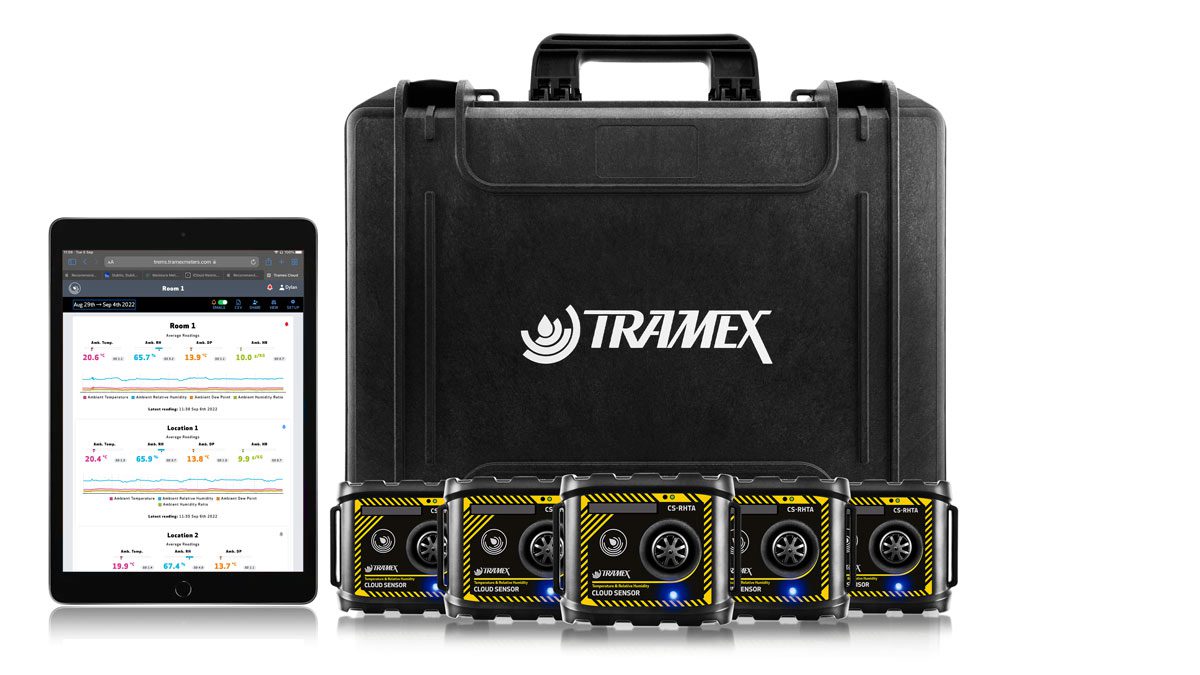 Tramex AP-TREMS-5 Remote Environmental Monitoring Accessory Pack 5 Ambient Cloud Sensors