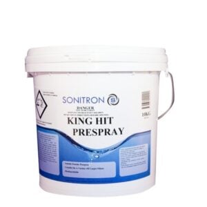 Sonitron King Hit Powder Alkaline Prespray & Booster 10 kg