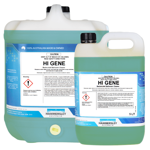 Hammersley Hi Gene Acid Bactericidal Cleaner 20L