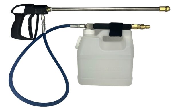 Polivac Inline Injection Sprayer With DEMA Valve Stainless Steel Nozzle 2000 PSI Spray Gun