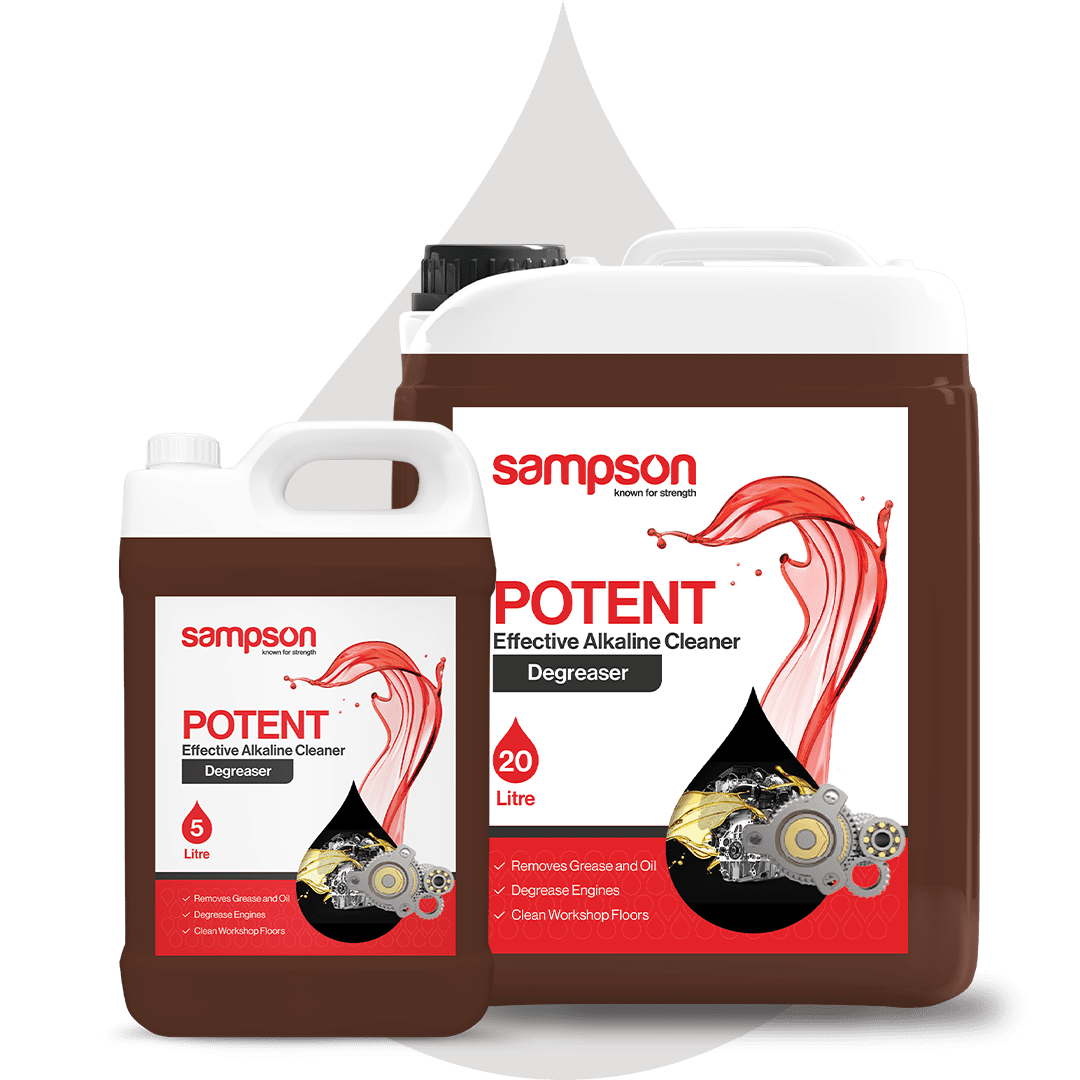POTENT DEGREASER AND VERY HEAVY DUTY CLEANER