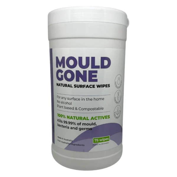 SAN-AIR Mould Gone Natural Surface Wipes (75 Wipes)