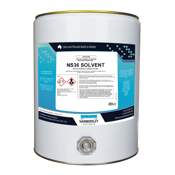 Hammersley NS36 Non Chlorinated Cleaning and Electrical Solvent 5L