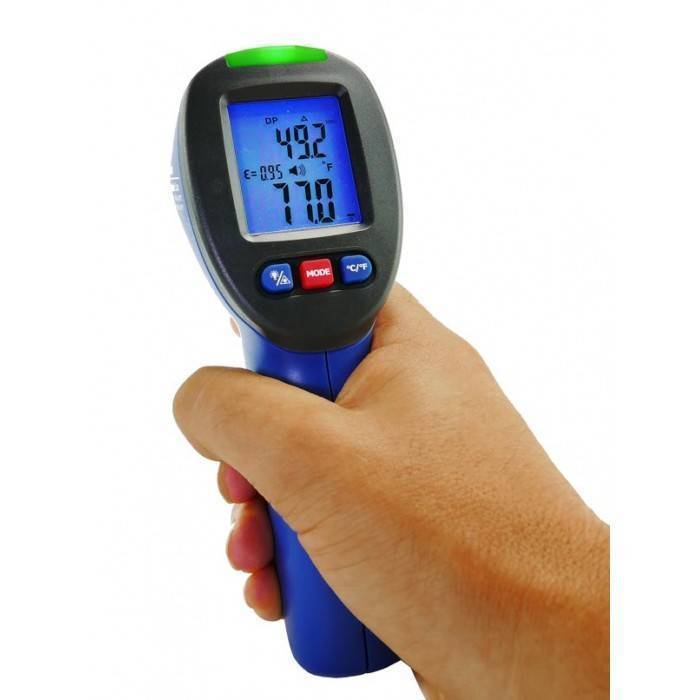 Tramex Infrared Surface Thermometer IRT2DP Dew Point Detector with Built-In Hygrometer