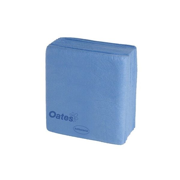 Oates Industrial Wipes Heavy Duty Blue Hard Surface Cleaning & Spill Response Compatible