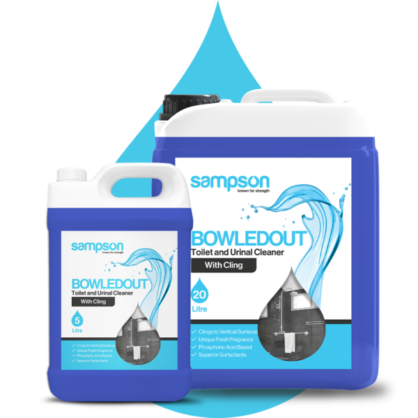 Sampson Warfare Hydrochloric Toilet Bowl & Urinal Cleaner