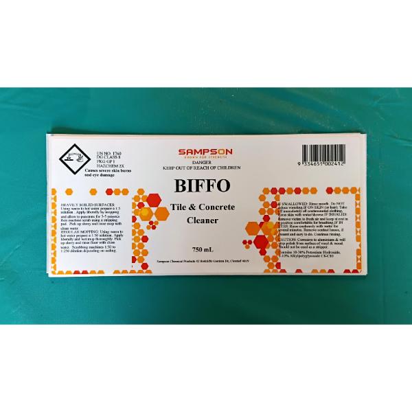 BIFFO TILE & CONCRETE CLEANER