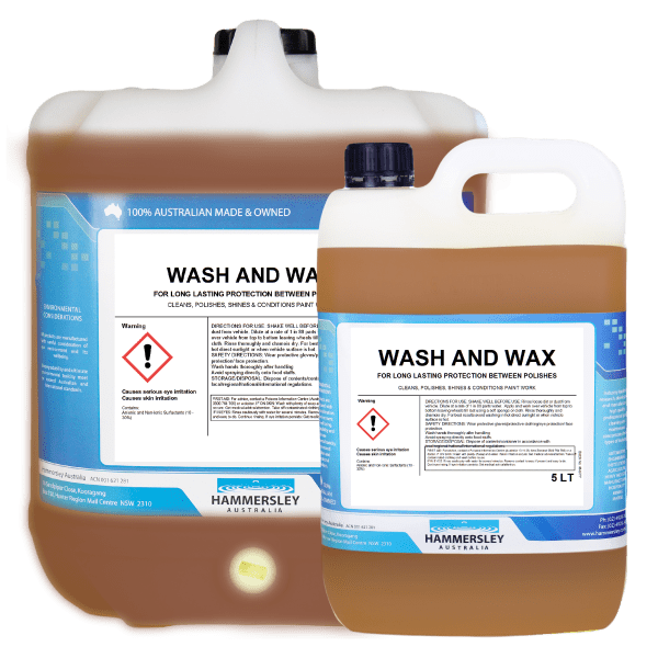 Hammersley Wash & Wax Car Wash Concentrate 5L