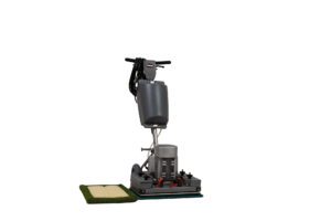 Polivac Mitchell Oscillating Sander Scrubber 330 x 480mm With Tank Pads and Americo Turf Scrubbing Pad