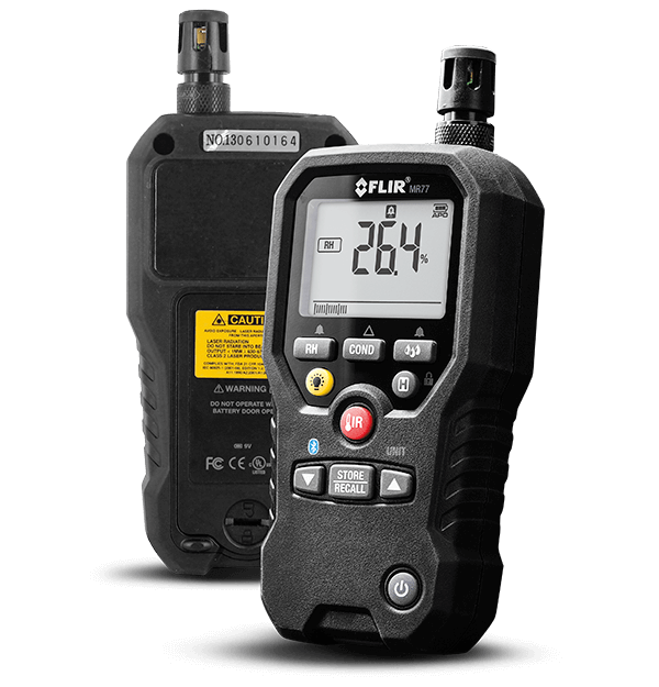 FLIR Moisture Meter MR77 Pinless with Thermal Imaging Infrared Guided Measurement