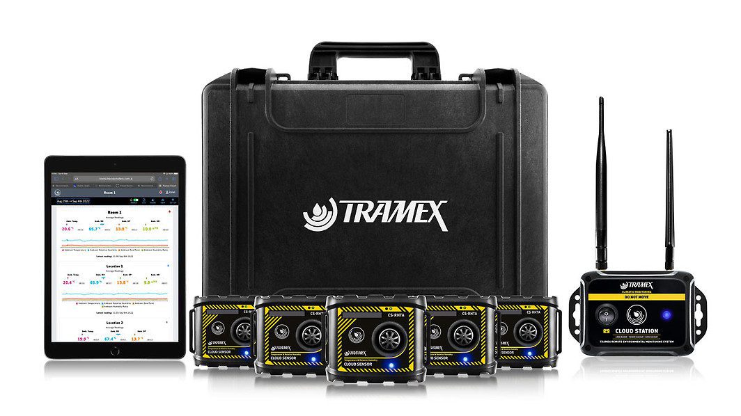 Tramex TREMS-75 Remote Environmental Monitoring System 75 Sensor Cloud Kit