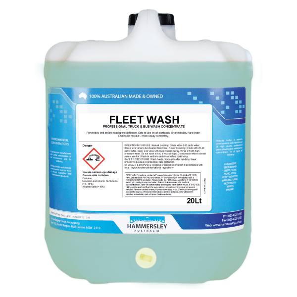 Hammersley Fleet Wash Premium Truck Wash 205L