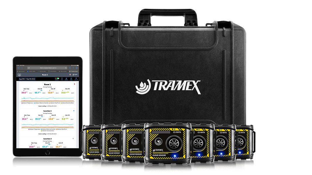 Tramex AP-TREMS-10 Remote Environmental Monitoring Accessory Pack 10 Sensor Cloud Kit
