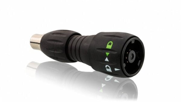 Tramex Bayonet Adapter E5-PA Phono to Bayonet Probe Connector