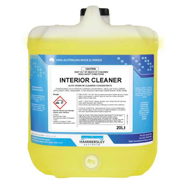 Hammersley Interior Cleaner Auto Care Concentrate 5L
