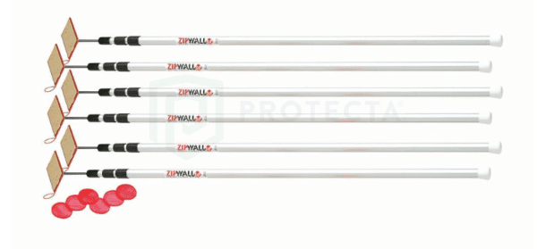ZipWall Poles 6 Pack