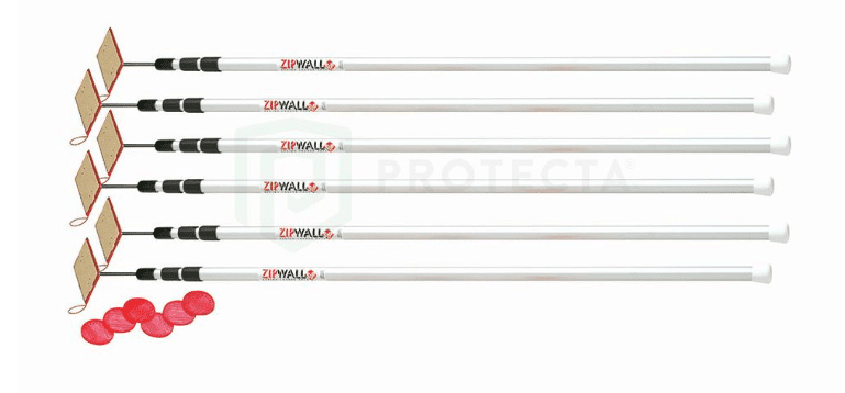 ZipWall Poles 6 Pack
