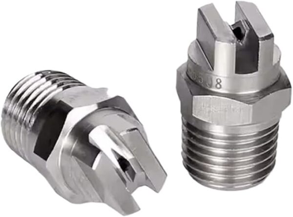 Solvion Spray Systems High Velocity Spray Nozzle HVV 11002 SS304 1/4 Inch BSPT Male