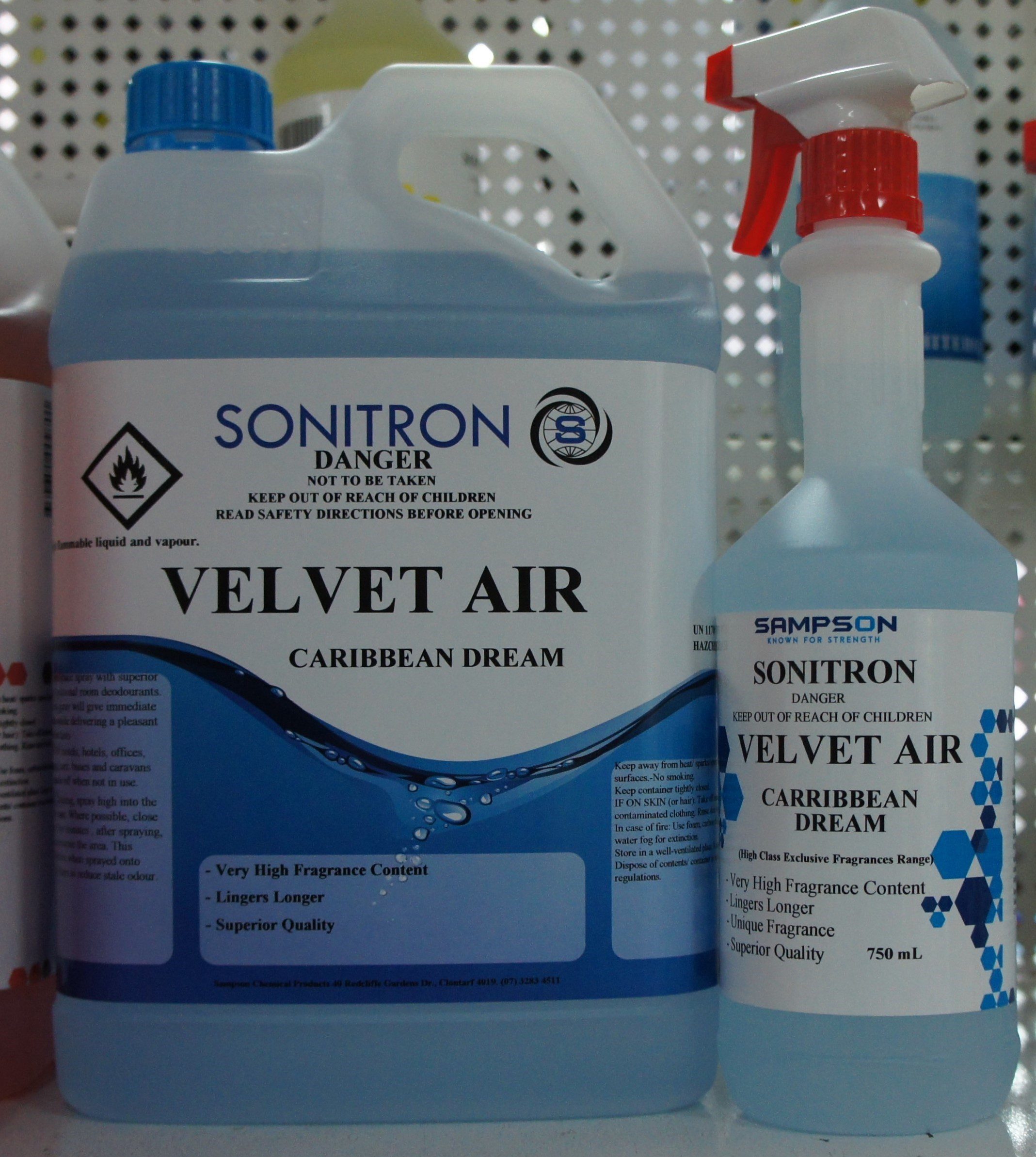 Sonitron Velvet Air  Hi Quality Space Spray