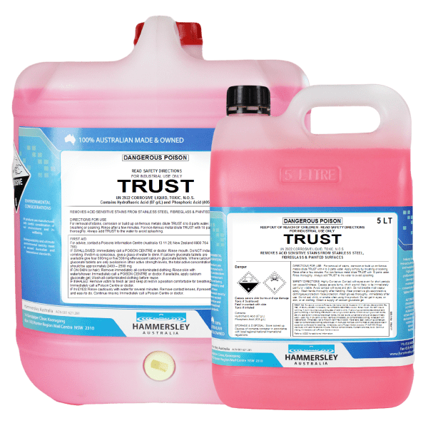 Hammersley Trust Aluminium & Stainless Steel Brightener 1000 Litre