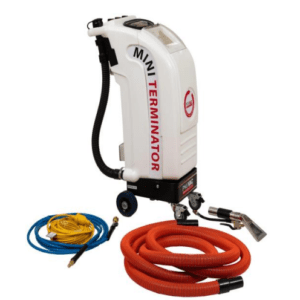Polivac Mini Terminator With 20L Tank 1200W Vacuum 220 PSI Pump Upholstery Tool Hoses and Optional 2 Jet Wand