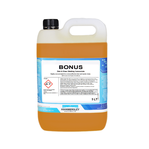 Hammersley Bonus Dish and Glass Wash Concentrate 205L