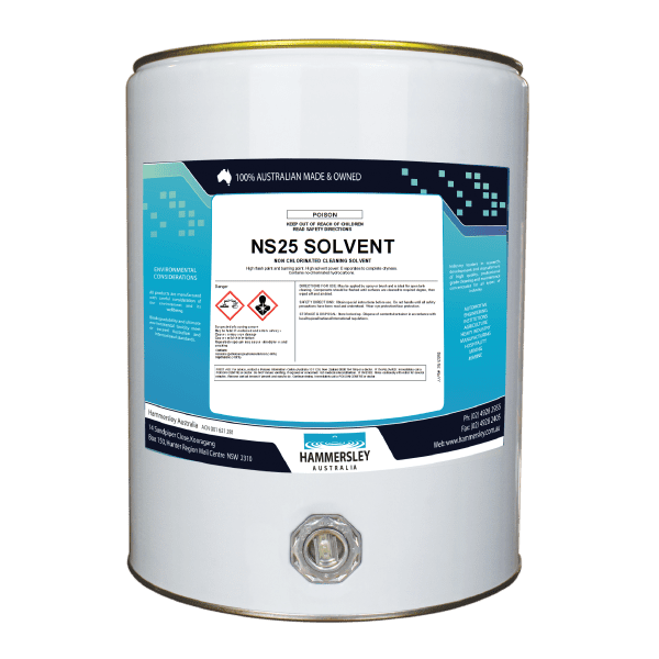 Hammersley NS25 Non Chlorinated Cleaning and Electrical Solvent 205L