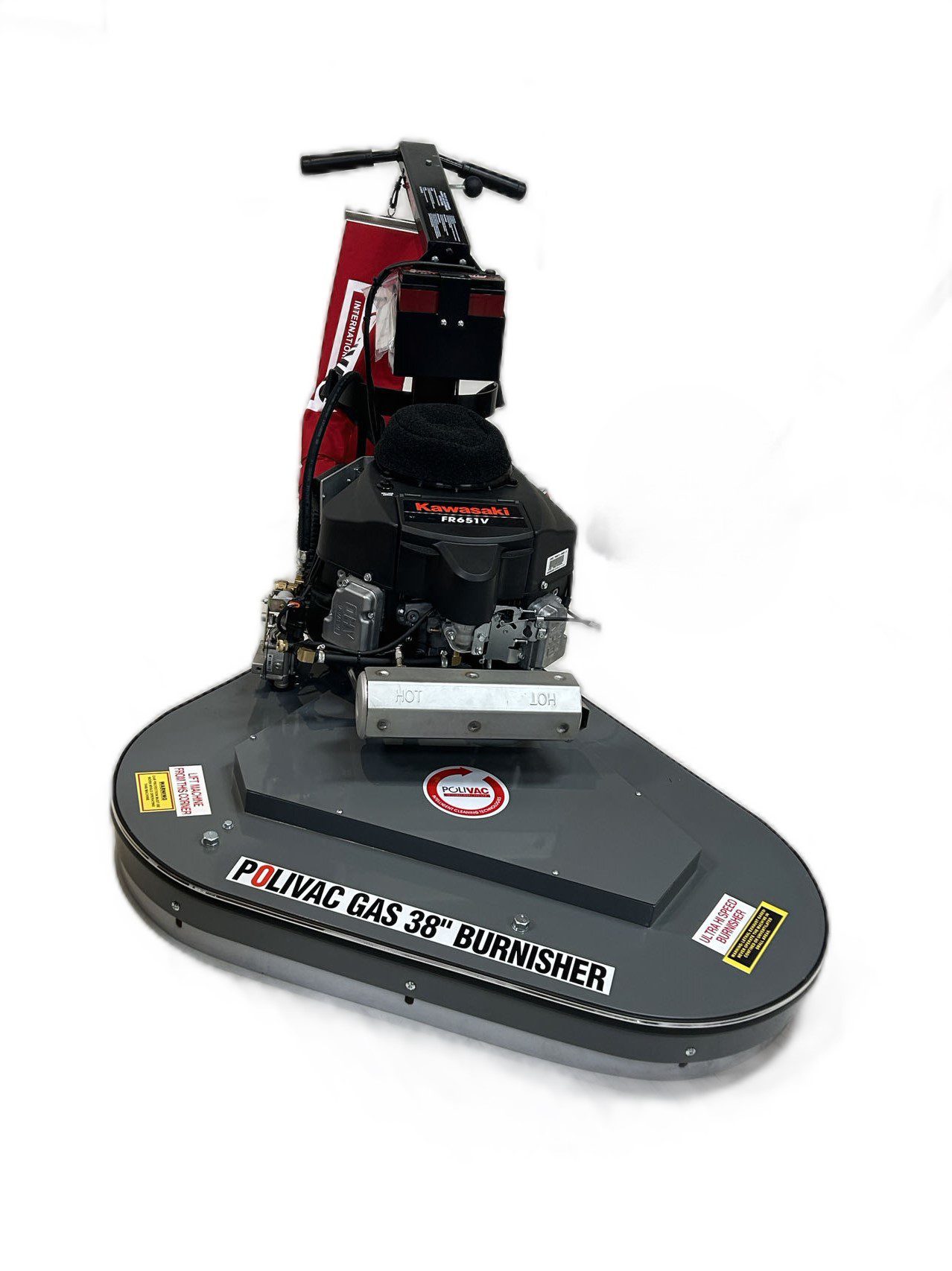 Polivac 100cm Gas Burnisher With 21.5HP Kawasaki Engine