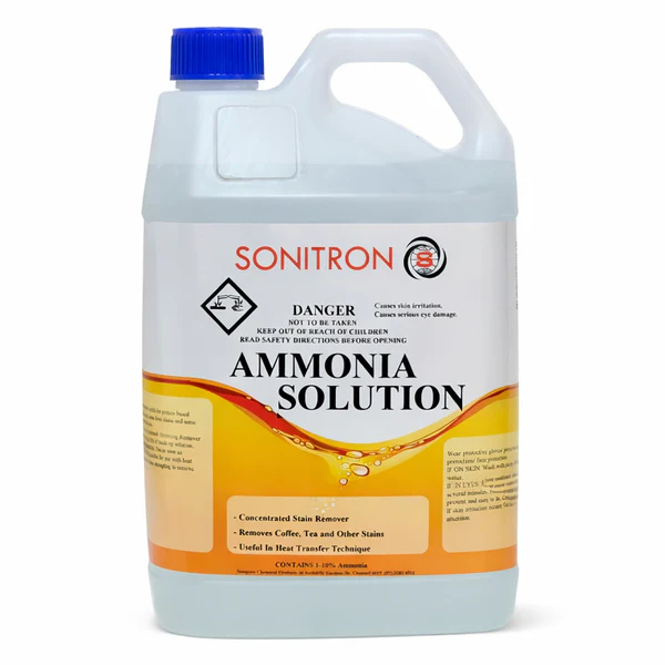 Sonitron Ammonia Solution Concentrated Stain Remover